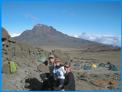Heidi McDonald Teacher Mt. Kilimanjaro Hike With Friends