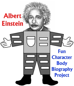 Albert Einstein Fun Biography Book Report Project For Students