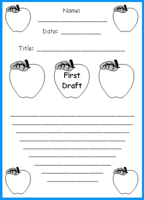 apple writing paper