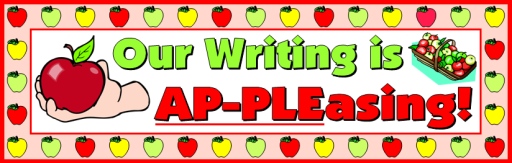 Apple Theme Bulletin Board Display for Elementary Classroom First Day of School
