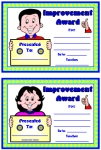Student Improvement Awards and Certificates