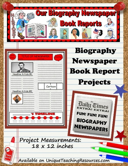 biography-book-report-newspaper-templates-printable-worksheets-and