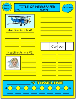 Timeline book report rubric