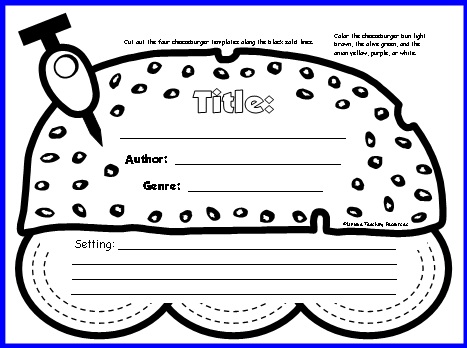 Book report templates for second graders