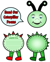 Caterpillar Poems and Poetry Templates