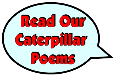 Caterpillar Poems Speech Bubble