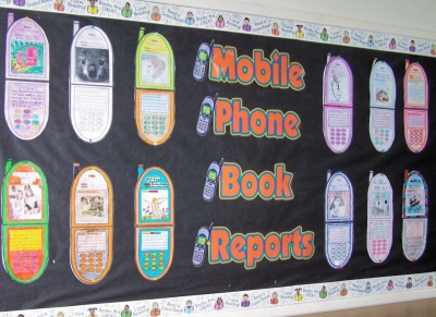 Fun Cell Phone Project Templates Bulletin Board Display Ideas