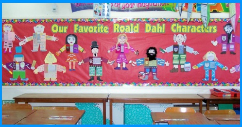 Charlie and the Chocolate Factory Main Characters Bulletin Board Display
