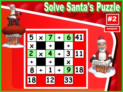 Fun Santa Claus Math Powerpoint Lesson Plans for Christmas