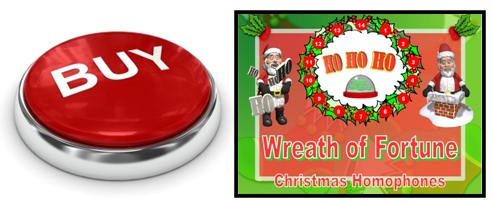 Fun Christmas Powerpoint Presentation and Lesson Plans Homophones Grammar Review