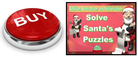 Santa and Christmas Math Powerpoint Presentations and Lesson Plan Activities