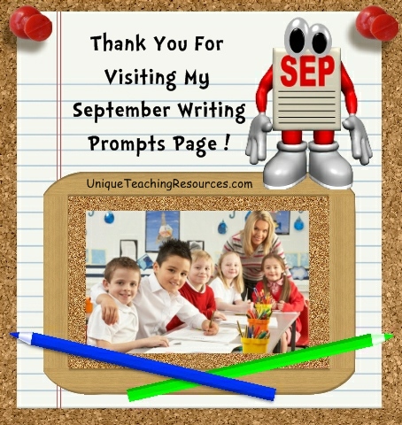 Creative Writing Prompts and Journal Ideas For September