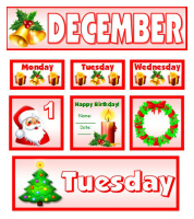 Free December Christmas Calendar