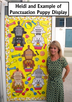 Dog Punctuation Bulletin Board and Classroom Display Teaching Resources Set