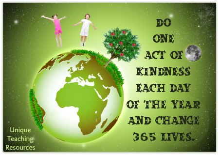Random Act of Kindness Quote Change 365 Lives