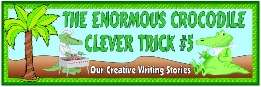 Creative Writing Banner For Roald Dahl's The Enormous Crocodile