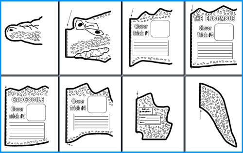 Enormous Crocodile Group Project Templates and Worksheets