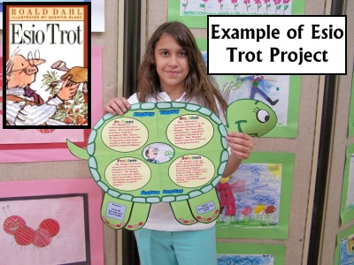 Esio Trot Book Report Project Ideas and Lesson Plans Roald Dahl Day