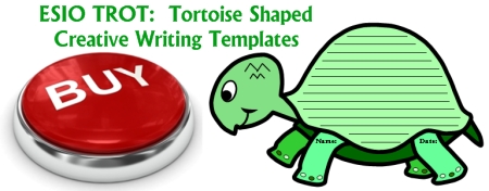 Buy Esio Trot Turtle Shaped Creative Writing Templates Now
