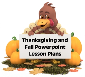 Fun Autumn and Thanksgiving Power Point Lesson Plans