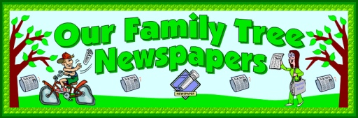 Family Tree Newspaper Writing Activity Bulletin Board Display Banner