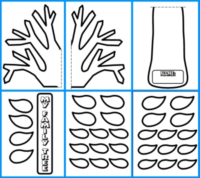 Family Tree Templates and Diagram for Projects