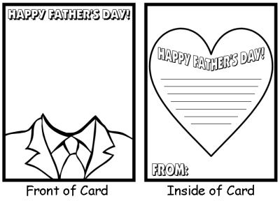 Father's Day Card Lesson Plans