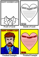 Father's Day Card Elementary Students Activity
