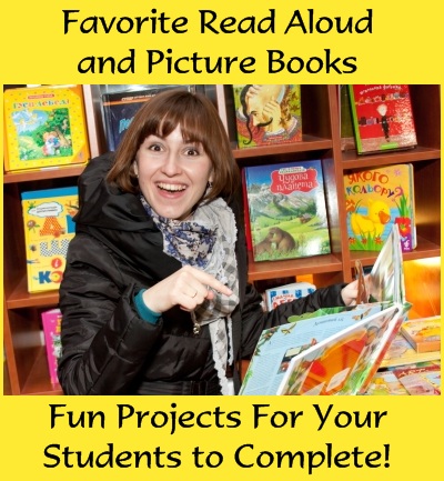 Favorite read aloud books for teachers, lesson plans, and fun book report projects.