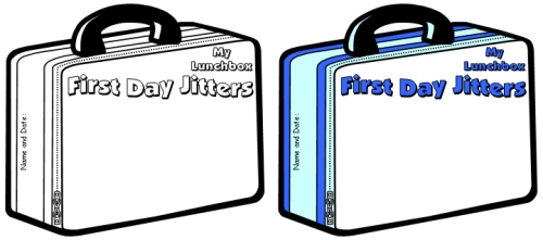 Julie Danneberg Back to School First Day Jitters Lesson Drawing Worksheets and Templates