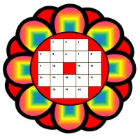Flower Sticker Chart Rainbow Templates