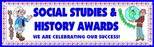 Free Social Studies Awards and Certificates for Elementary School Students