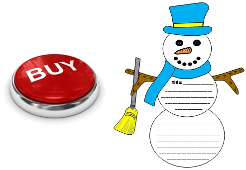 Frosty the Snowman Creative Writing Projects, Templates, and Worksheets
