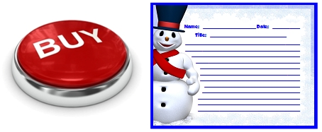 Frosty the Snowman Printable Worksheets for Christmas and Winter Buy Now Button