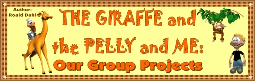 Giraffe and the Pelly and Me Free Banner For Roald Dahl Group Project