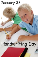 National Handwriting Day January 23