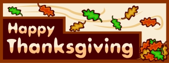 Happy Thanksgiving Sign From Unique Teaching Resources