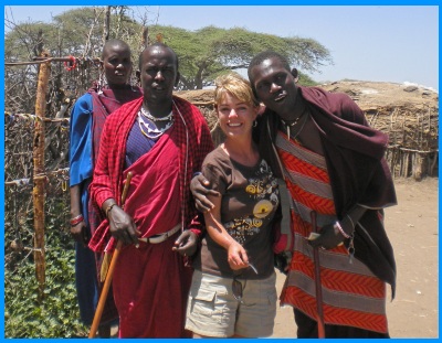 Heidi McDonald Visit to Masai Village