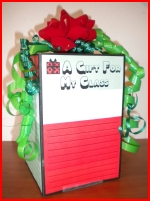 3D Three Dimensional Present and Gift Box Project