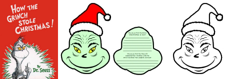 How the Grinch Stole Christmas Book Cover and Project