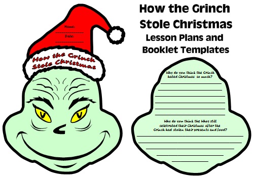 Grinch Coloring Pages on How The Grinch Stole Christmas Dr  Seuss Fun Projects And Templates