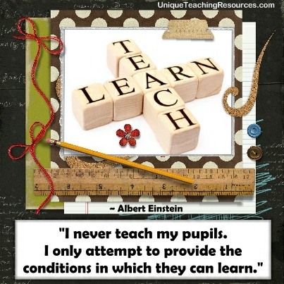 Albert Einstein Teaching Quotes - I never teach my pupils. I only attempt to provide the conditions in which they can learn.