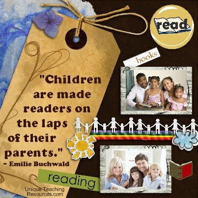 Quotes About Reading Books - Children are made readers on the laps of their parents. Emilie Buchwald