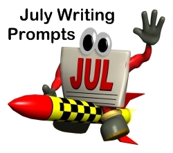 July Creative Writing Prompts and Lesson Plans for Elementary School Teachers and Students