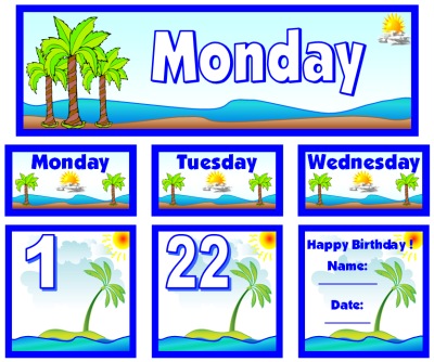 Printable Calendar Numbers on That Teachers Do Each Month Is Change Their Classroom Calendars