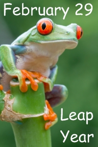 Leap Year February 29 Frog