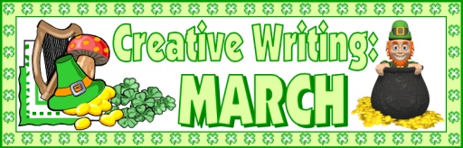 St. Patrick's Day Writing Bulletin Board Display Banner