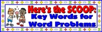 Math Key Words For Word Problems Display