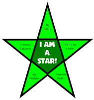 Meet The Stars of Our Classroom Creative Writing Templates