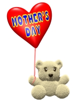 Mother's Day Bear Graphic